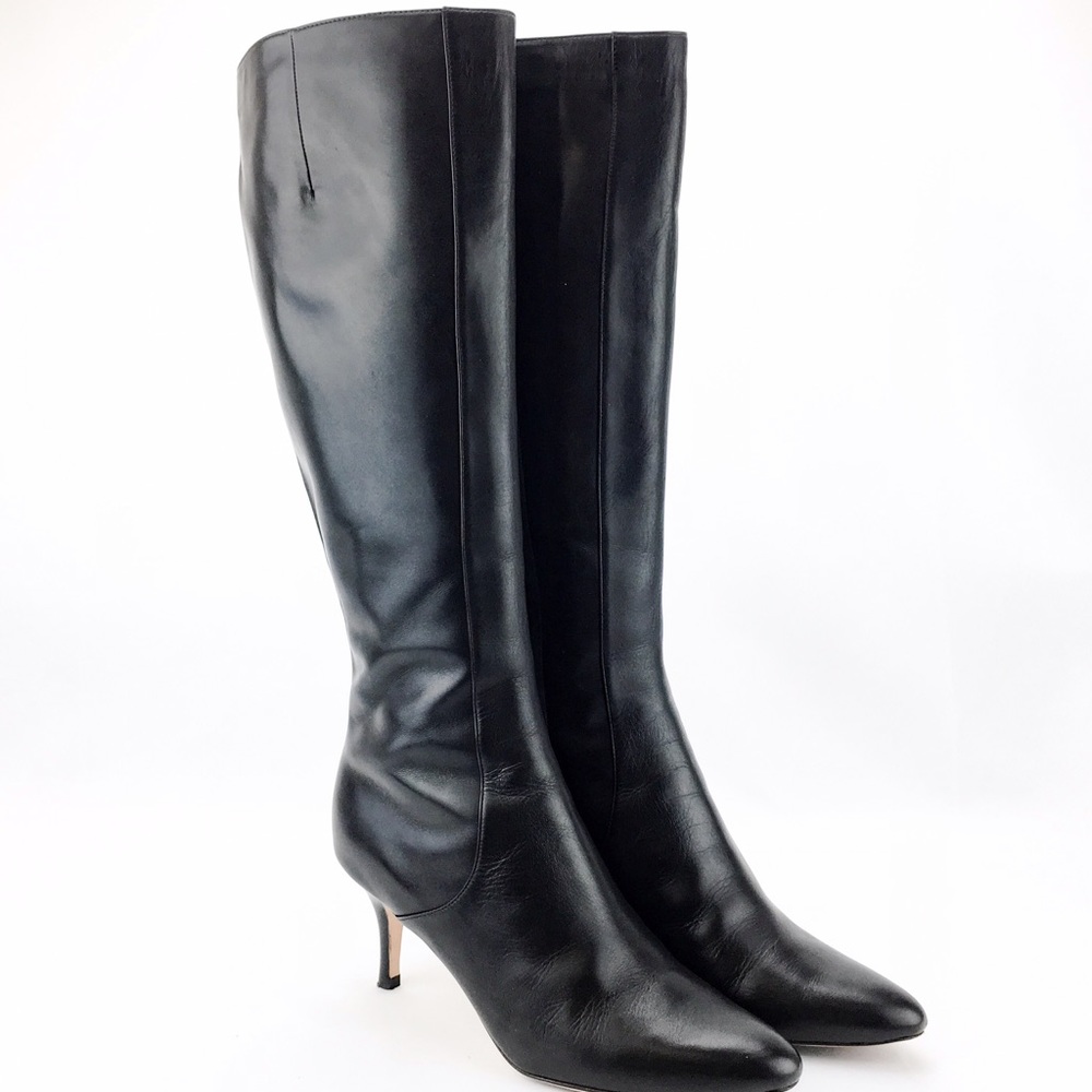 Cole Haan Carlyle Dress High Shaft Knee Black Boot